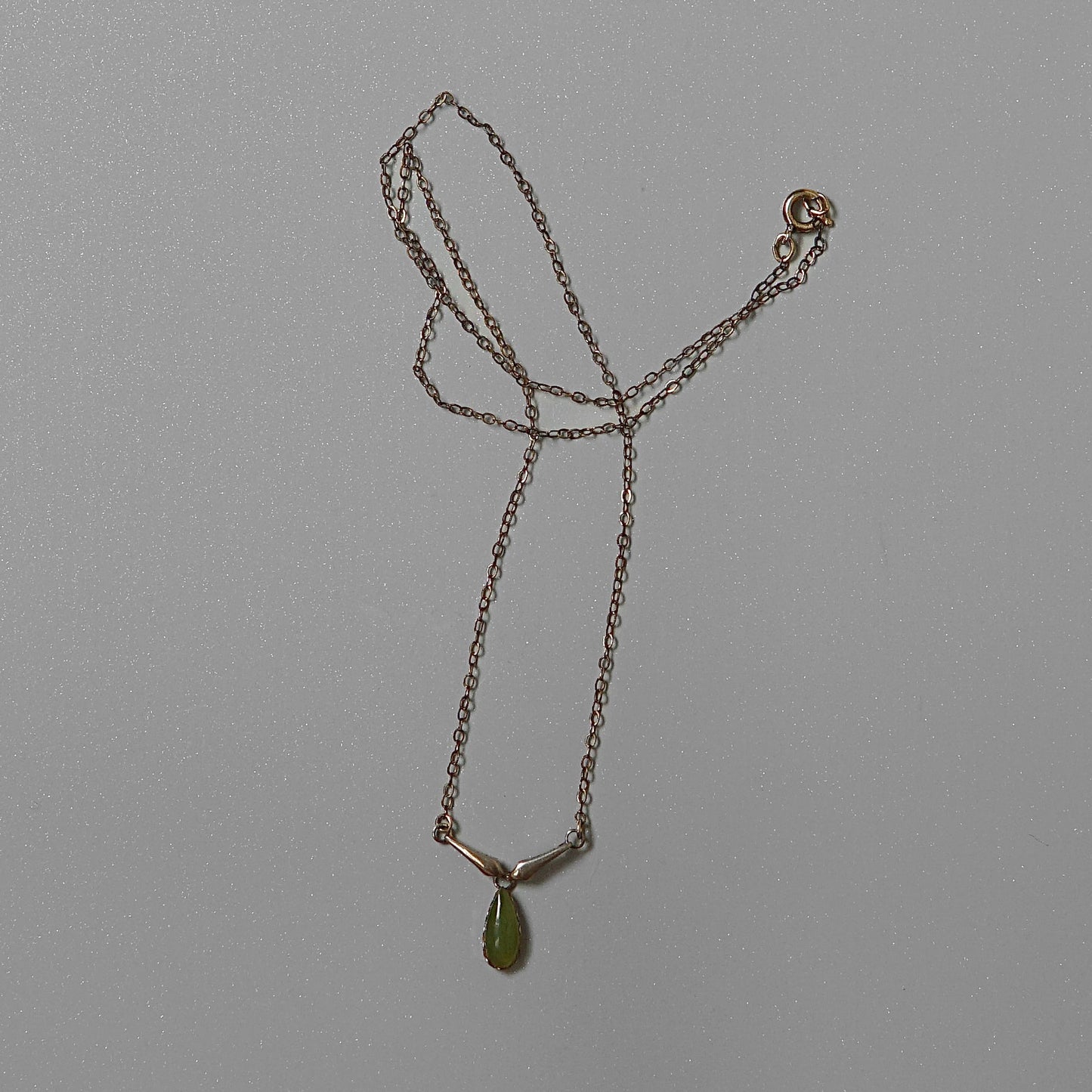 Gold Jade Necklace