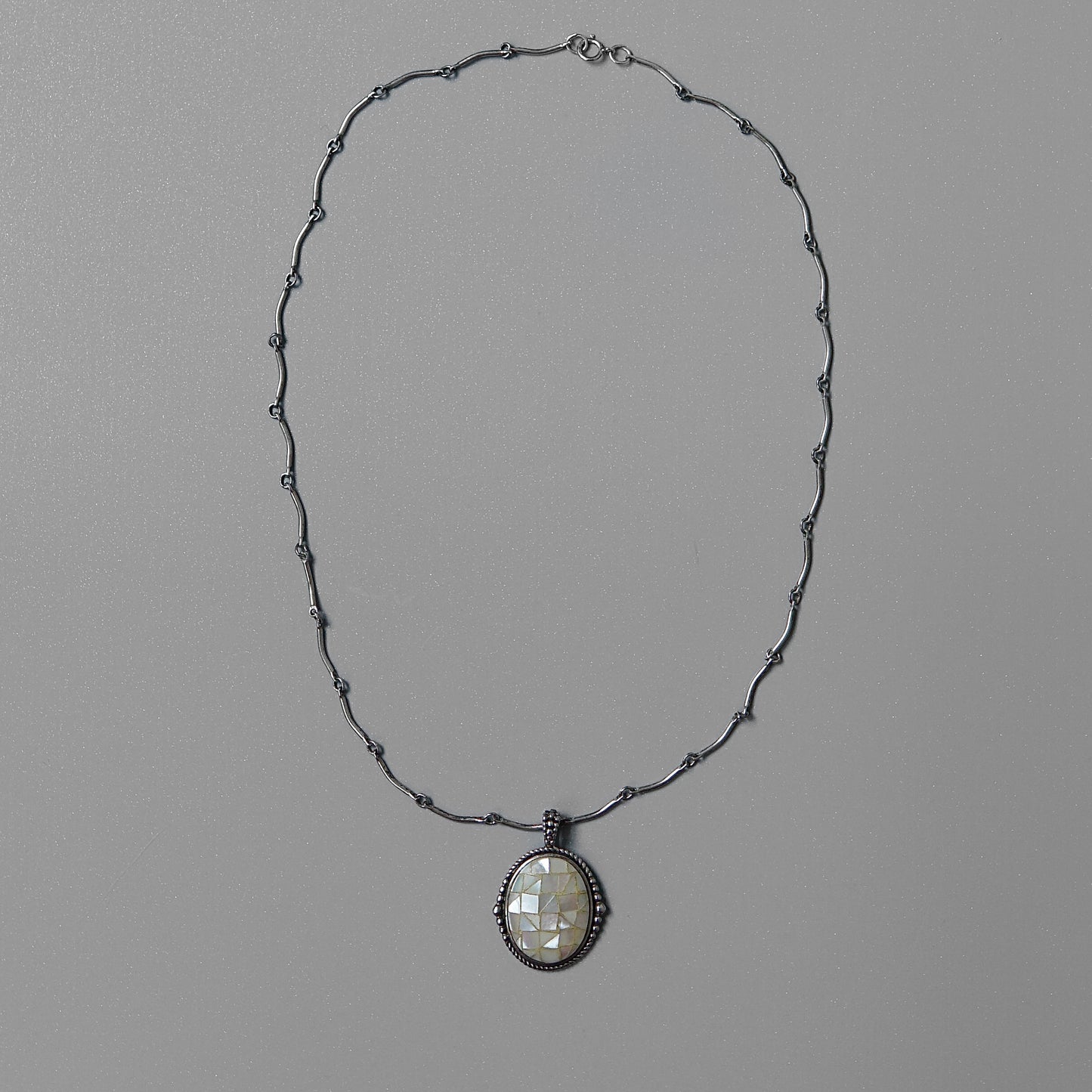 Pearl Mosaic Necklace