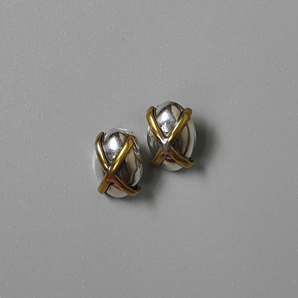 Silver + Brass Earrings