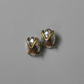 Silver + Brass Earrings