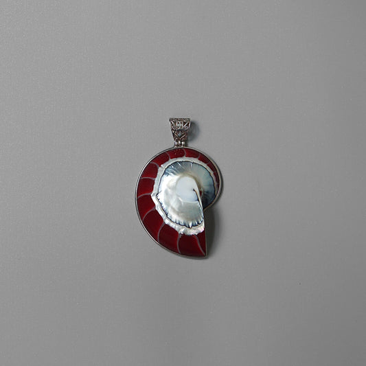 Red Shell Pendant