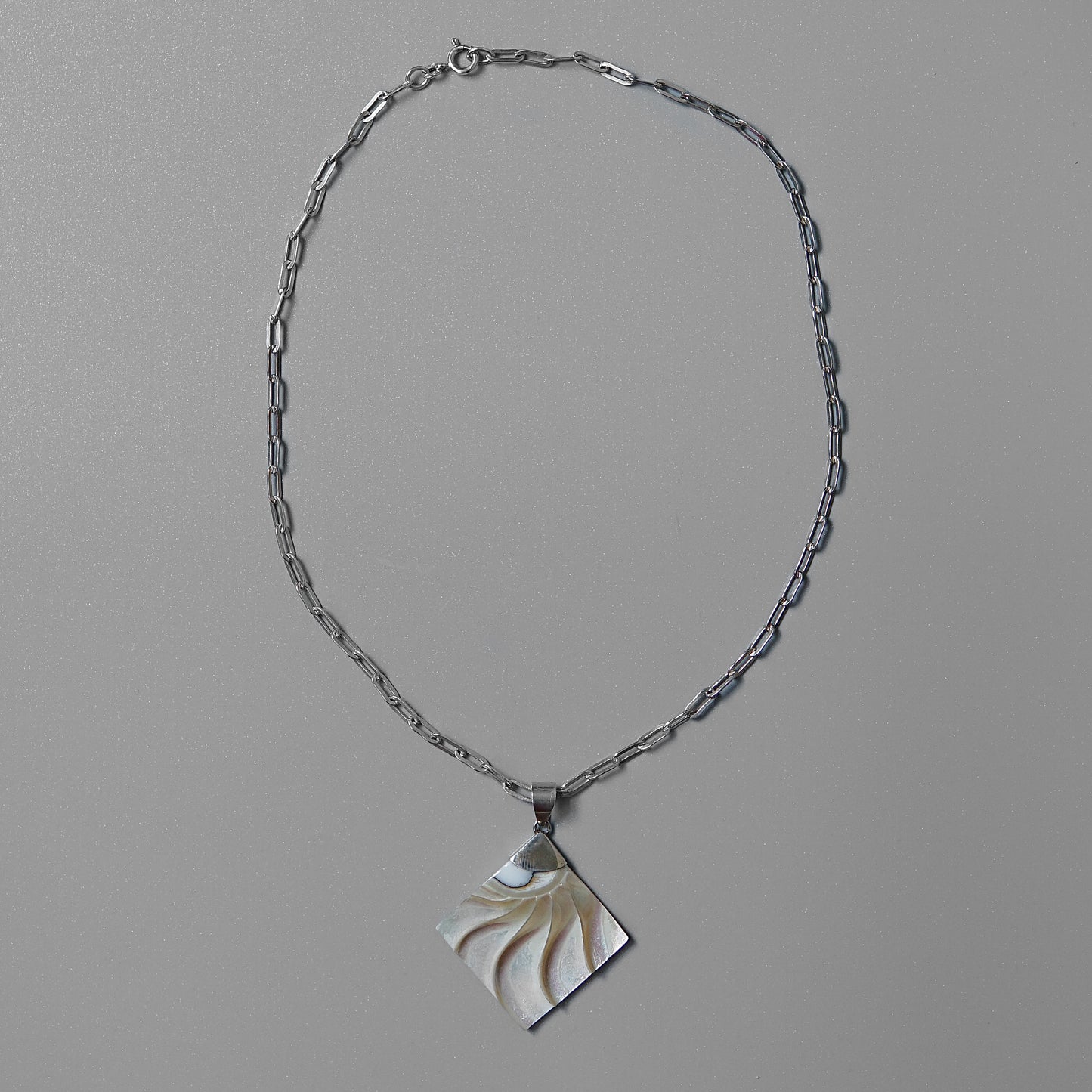Square Shell Necklace