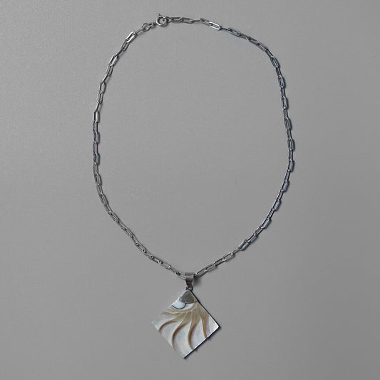 Square Shell Necklace