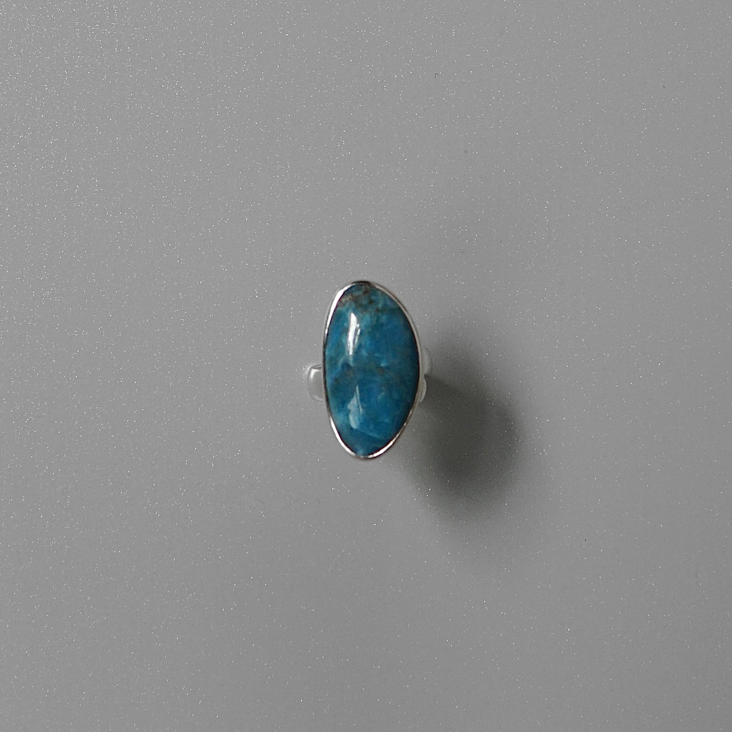 Blue Apatite Ring