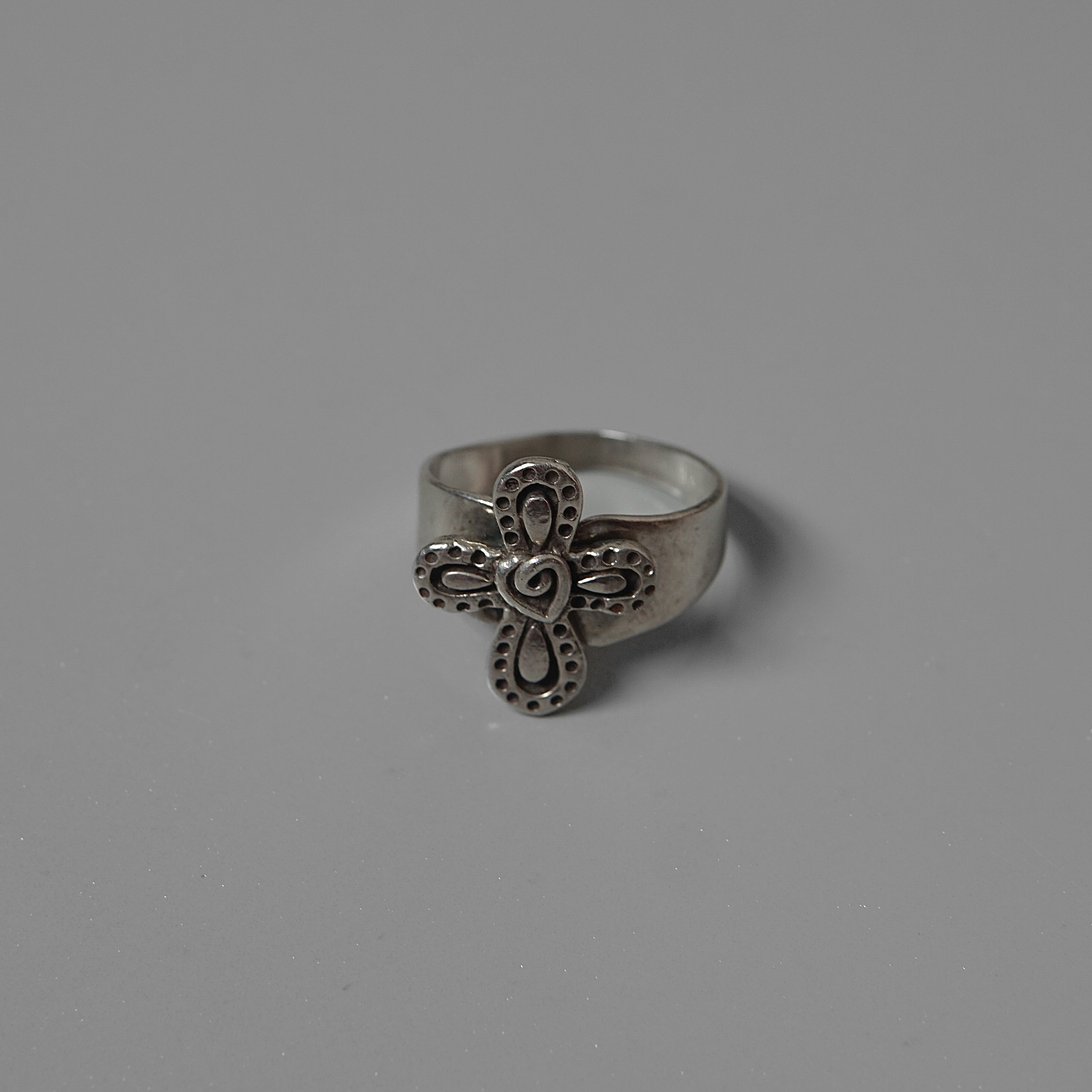 Cross Heart Ring