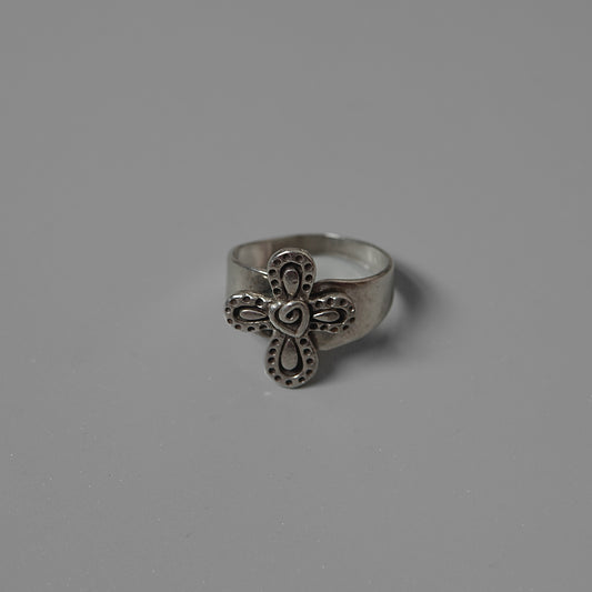 Cross Heart Ring