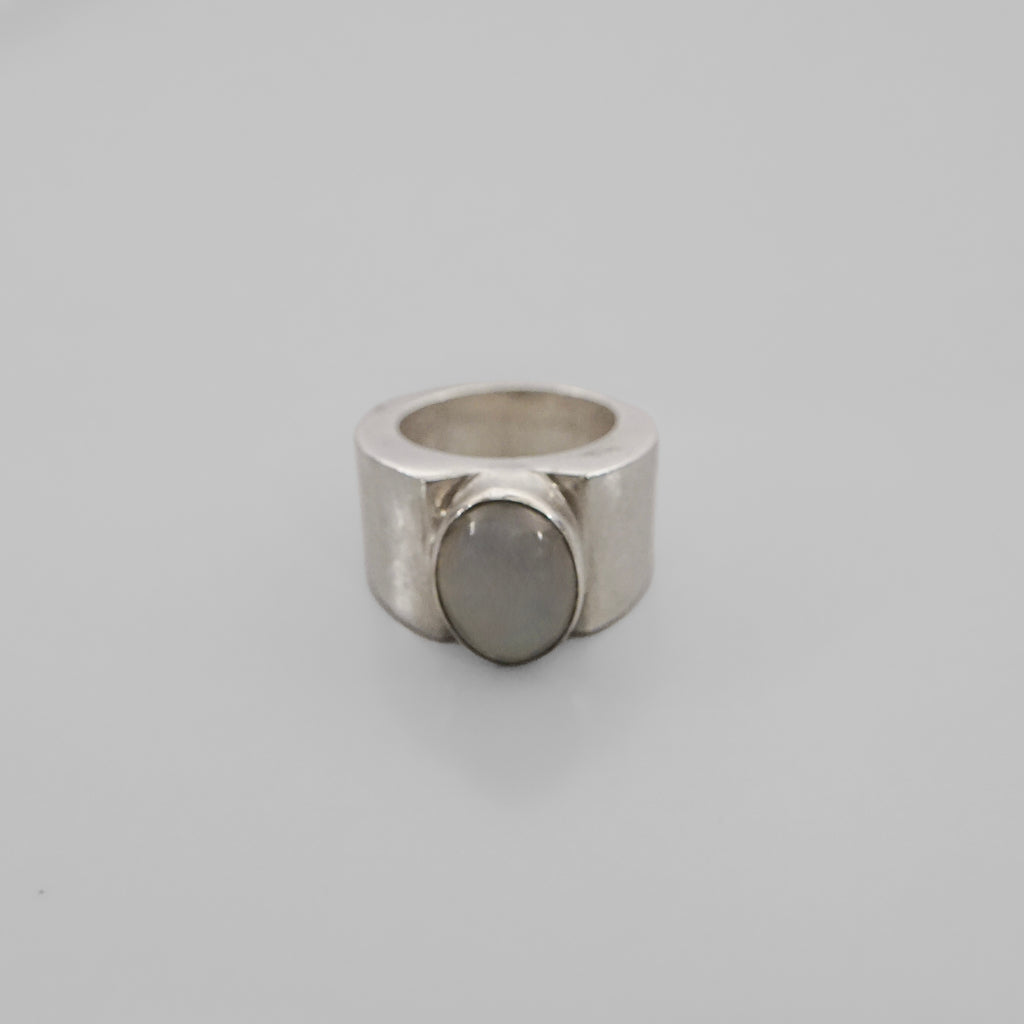 Moonstone Chunky Ring
