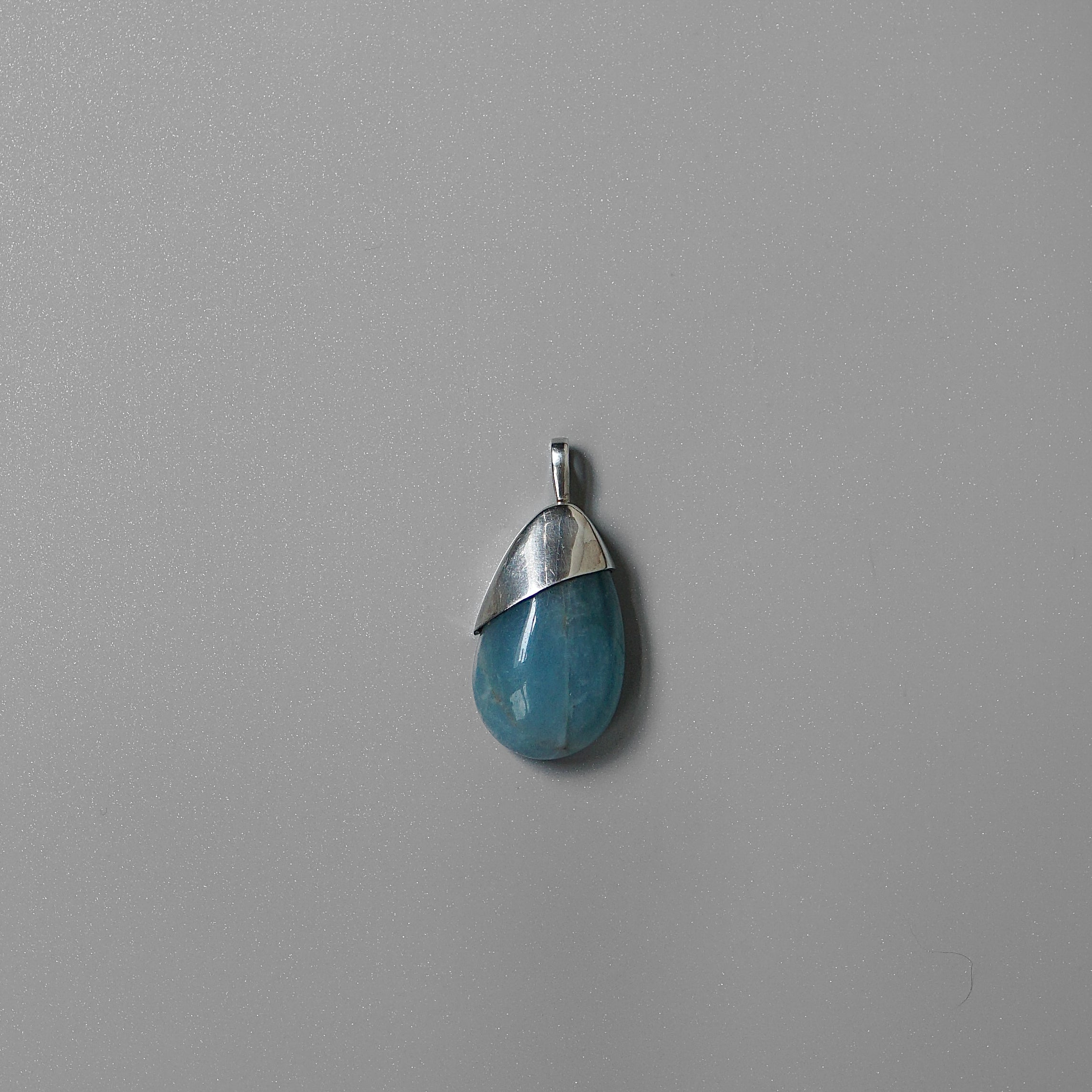 Larimar Drop Pendant