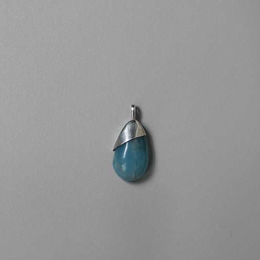 Larimar Drop Pendant