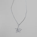 Swirl Star Necklace