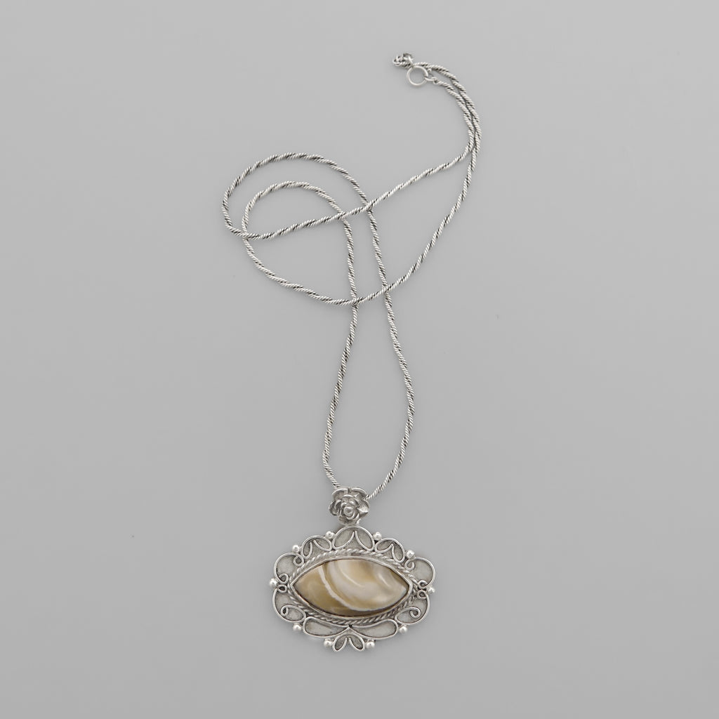 Flower Ornate Necklace