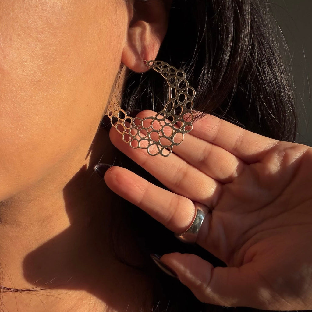 Modernist Circle Hoops