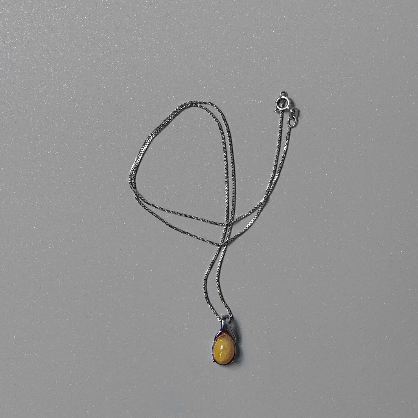 Yellow Amber Necklace