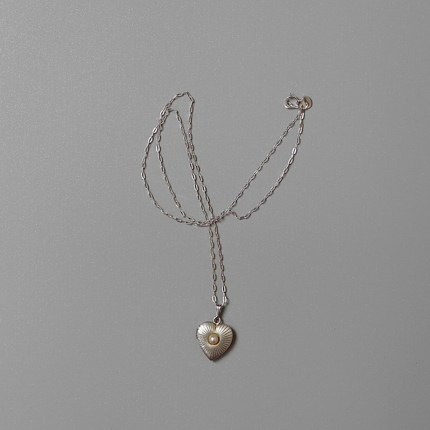Pearl Locket Necklace