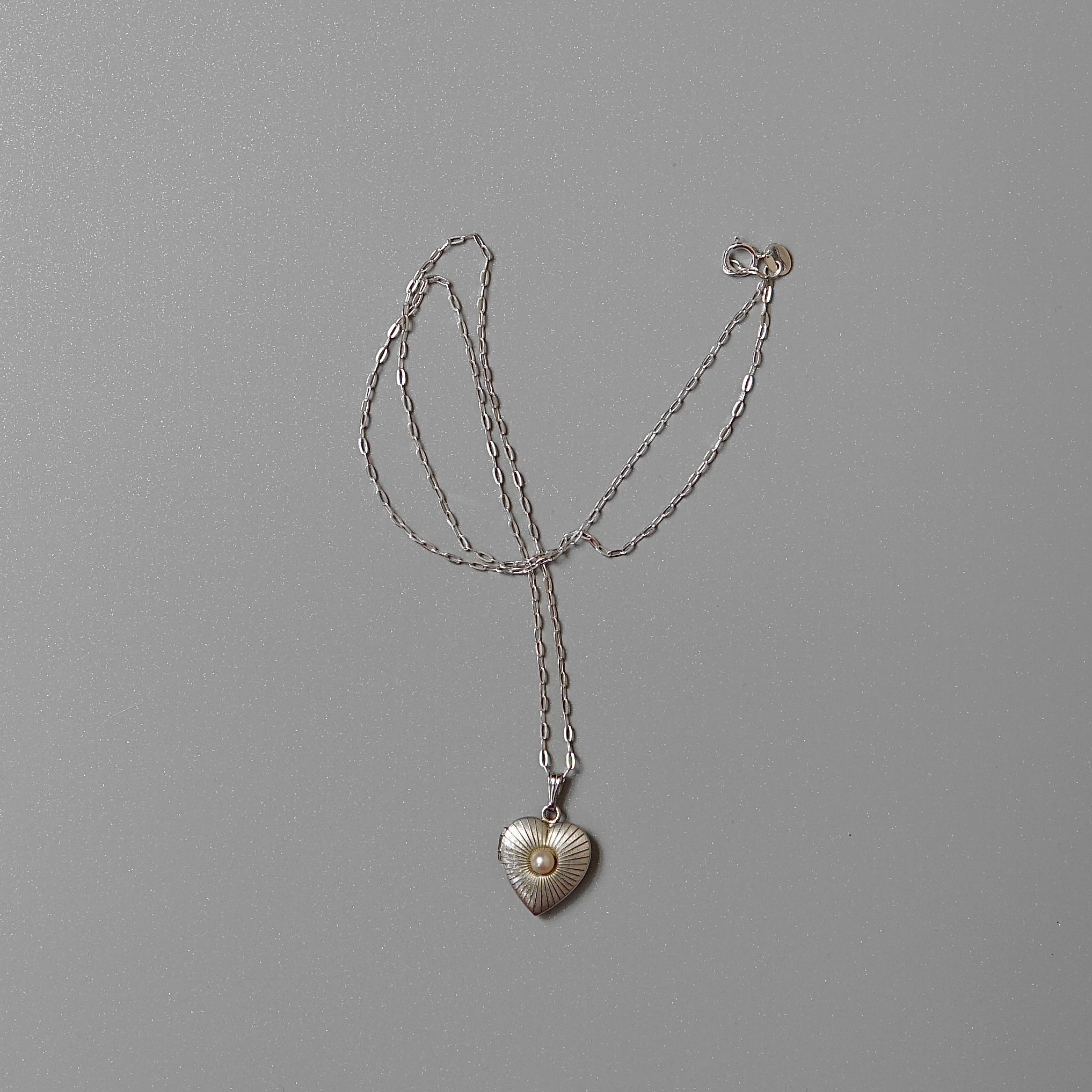 Pearl Locket Necklace