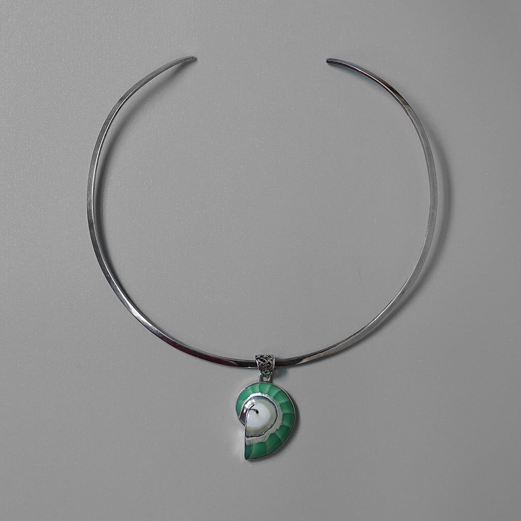 Green Shell Pendant
