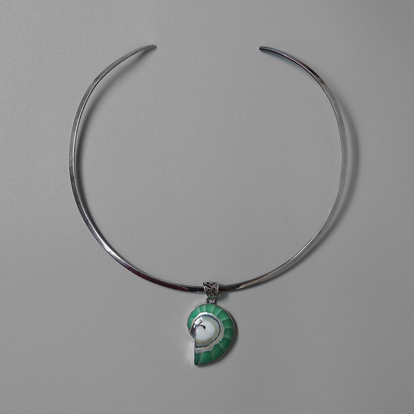 Green Shell Pendant