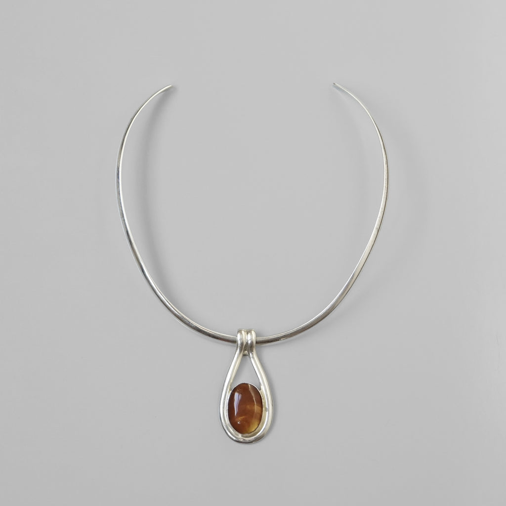 Amber Collar Necklace