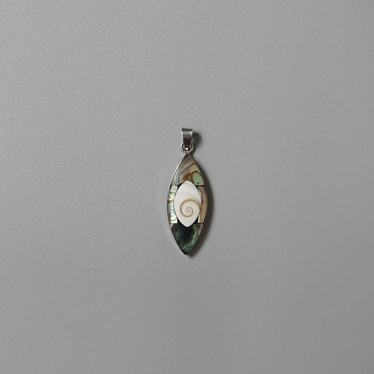 Shiva Abalone Pendant
