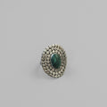 Malachite Disc Ring