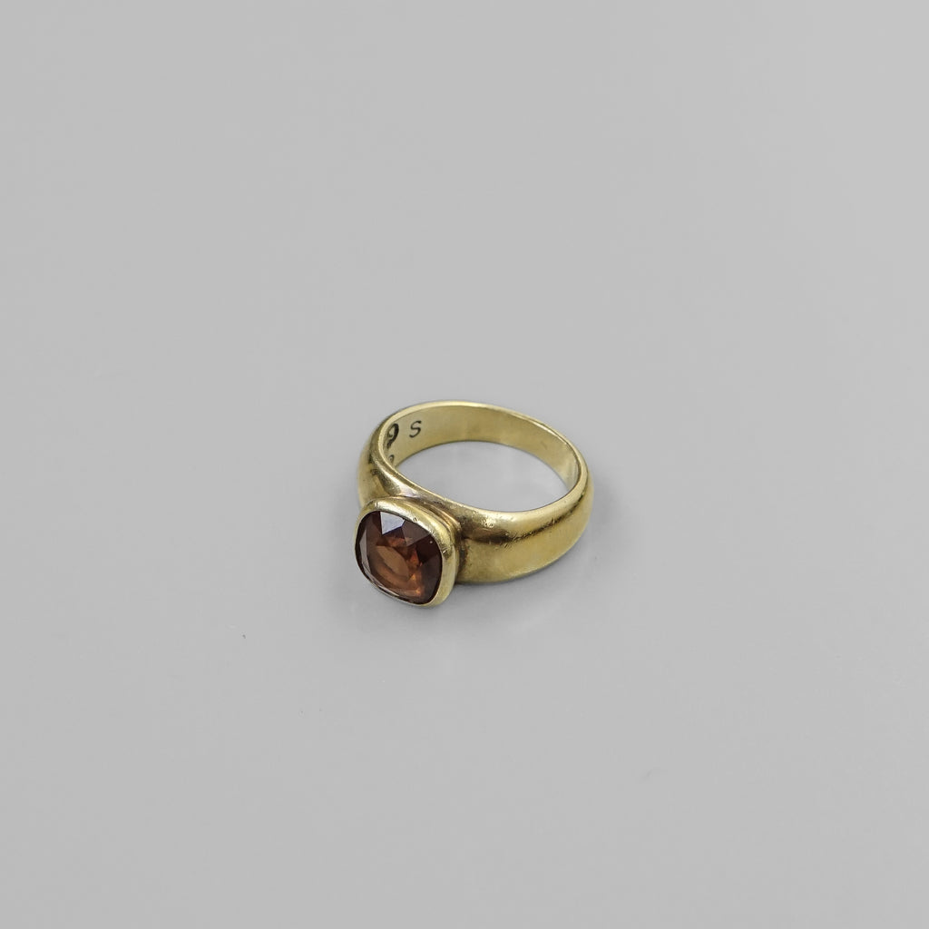 Gold Citrine Ring