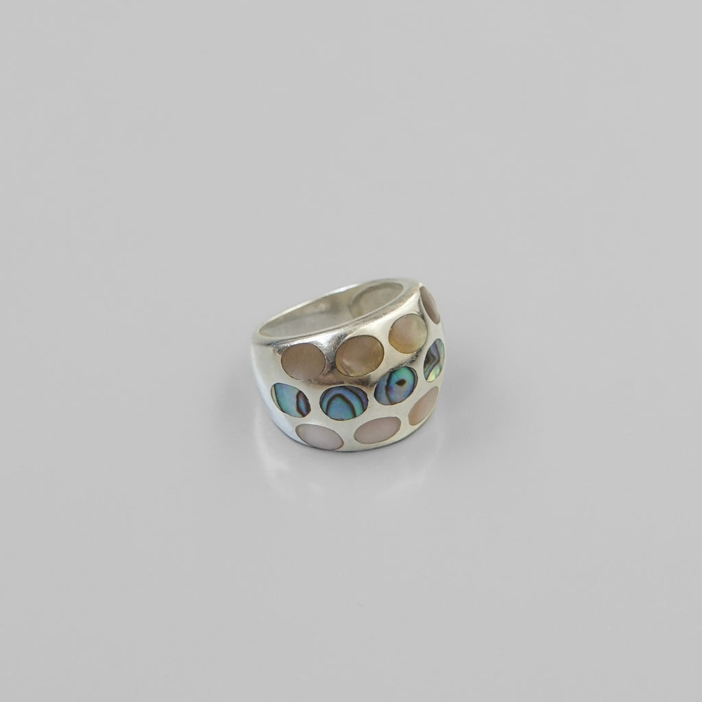 Abalone Dome Ring