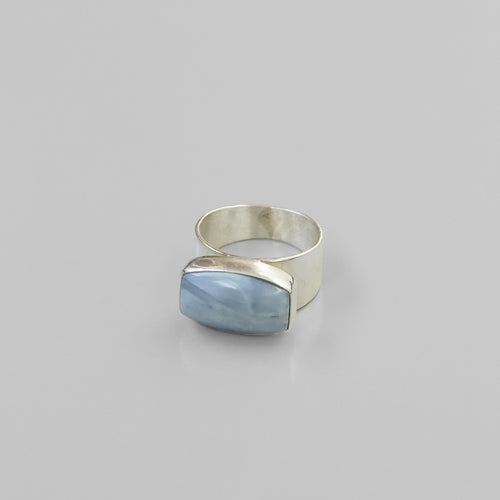 Blue Opal Ring