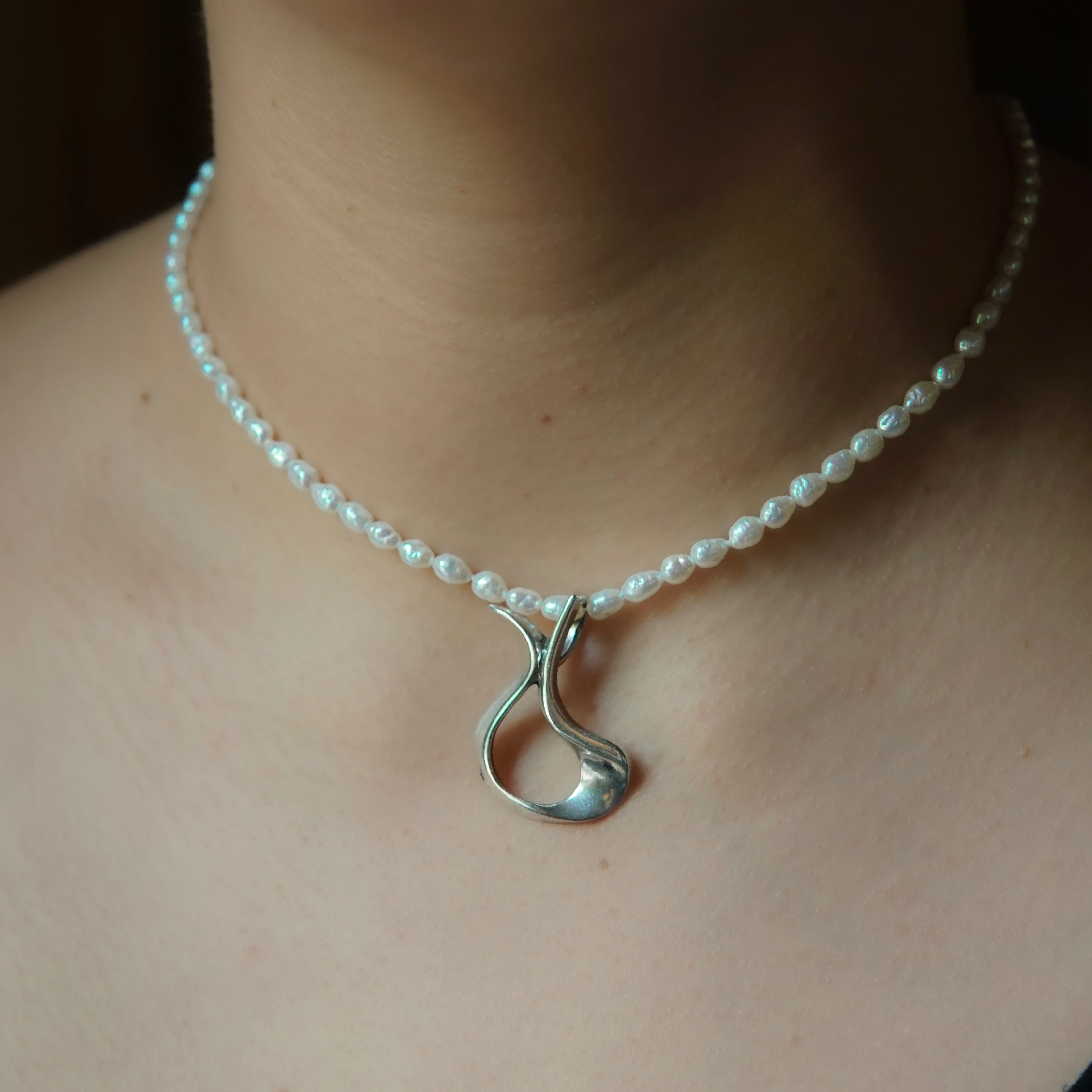 Pearl Modern Necklace