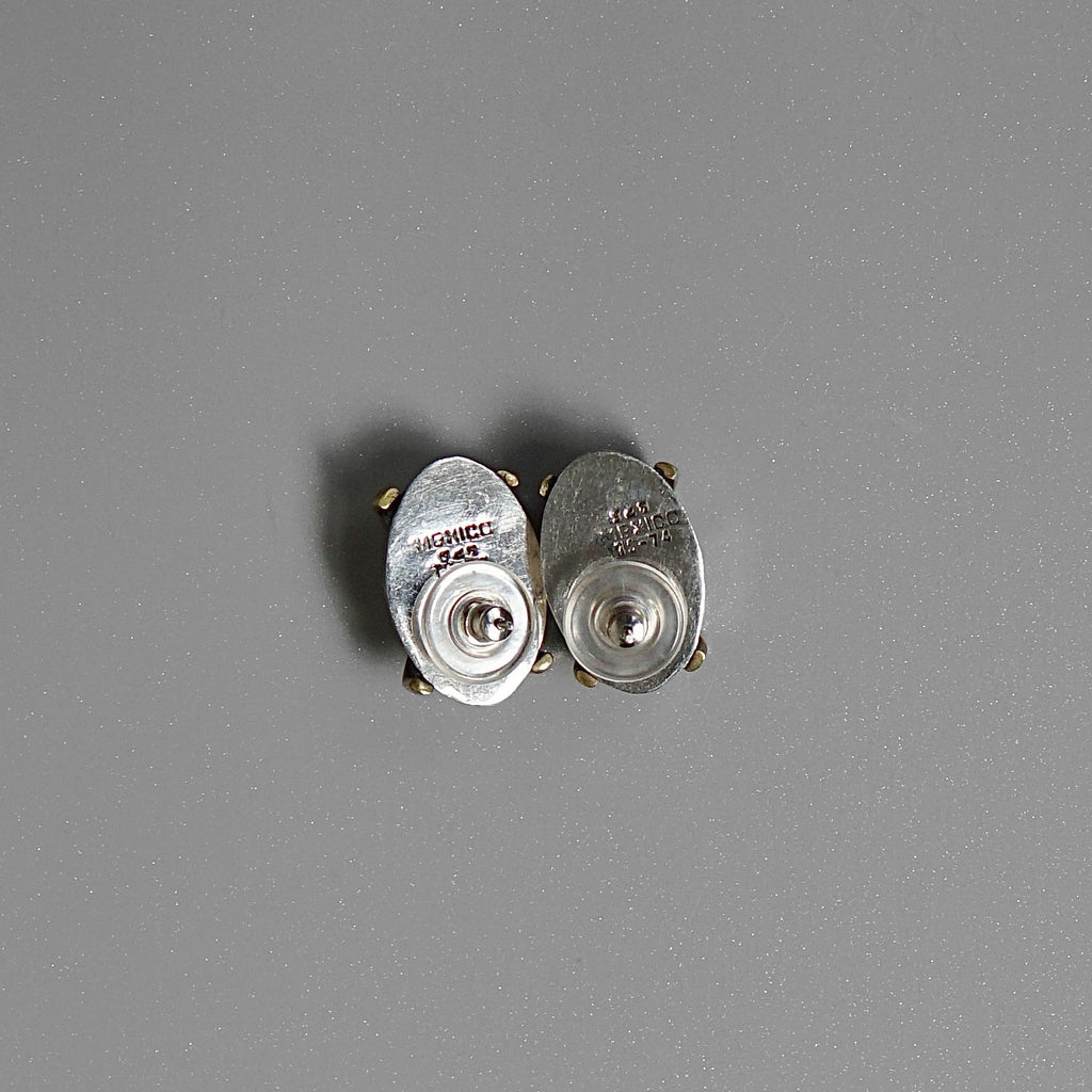 Silver + Brass Earrings
