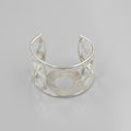 Cut-out Circle Cuff