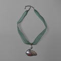 Swan Ribbon Necklace