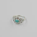 Turquoise Scrollwork Ring