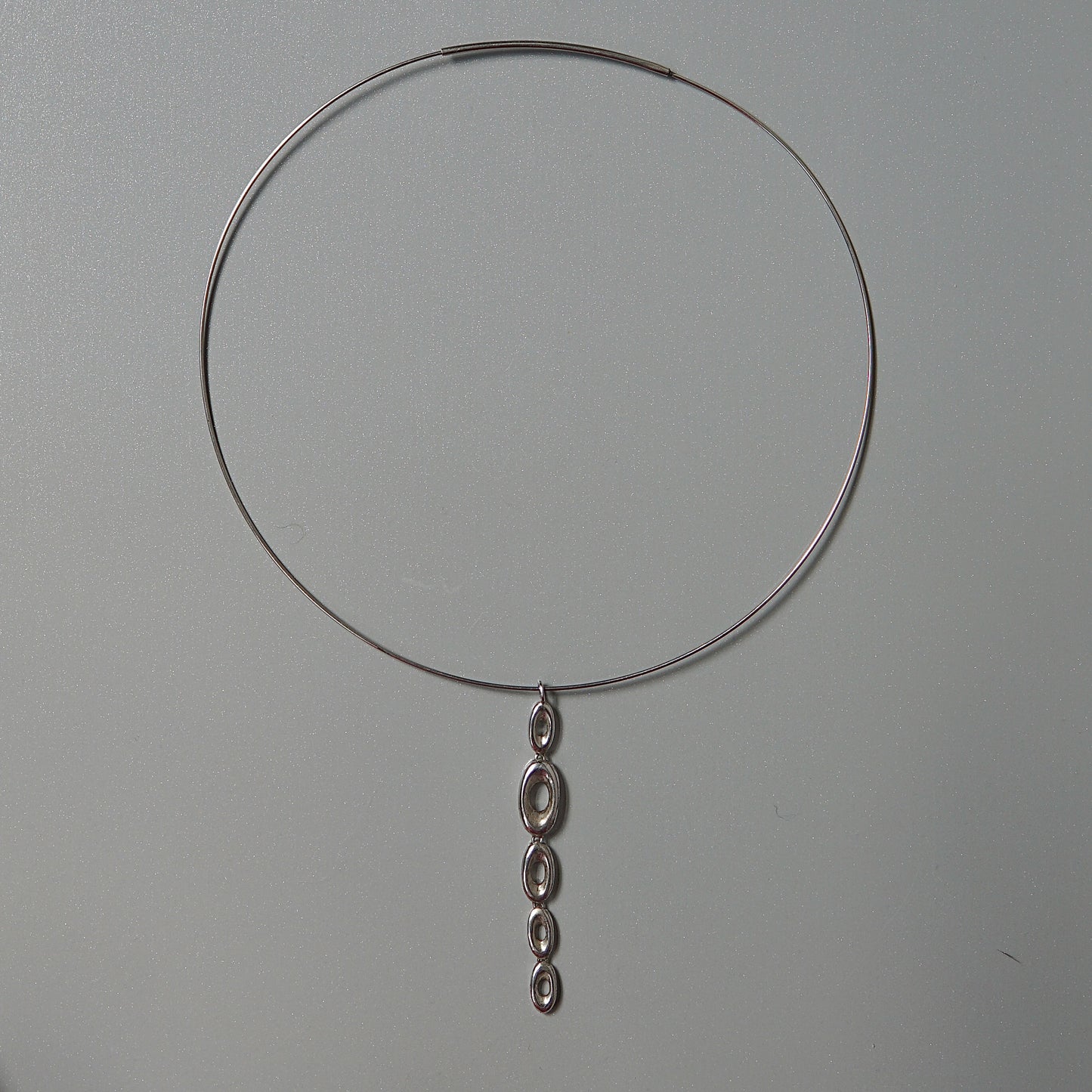 Oval Torque Necklace