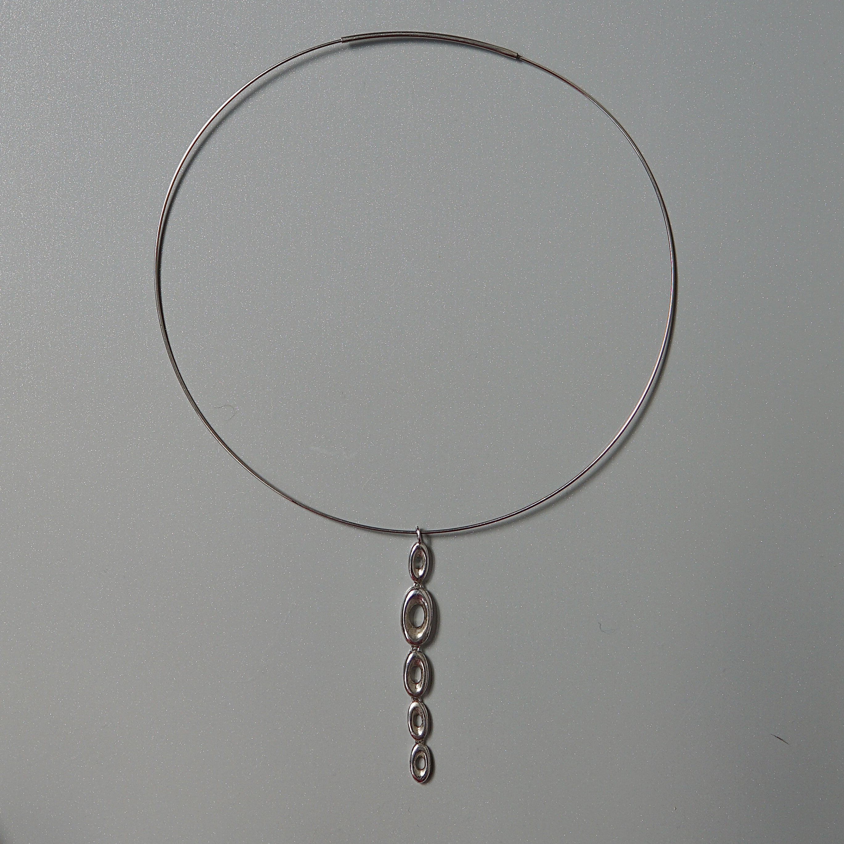 Oval Torque Necklace