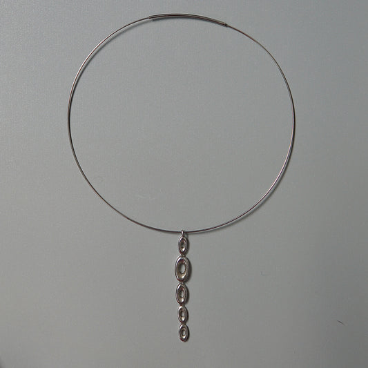 Oval Torque Necklace