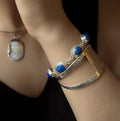 Lapis Toggle Bracelet