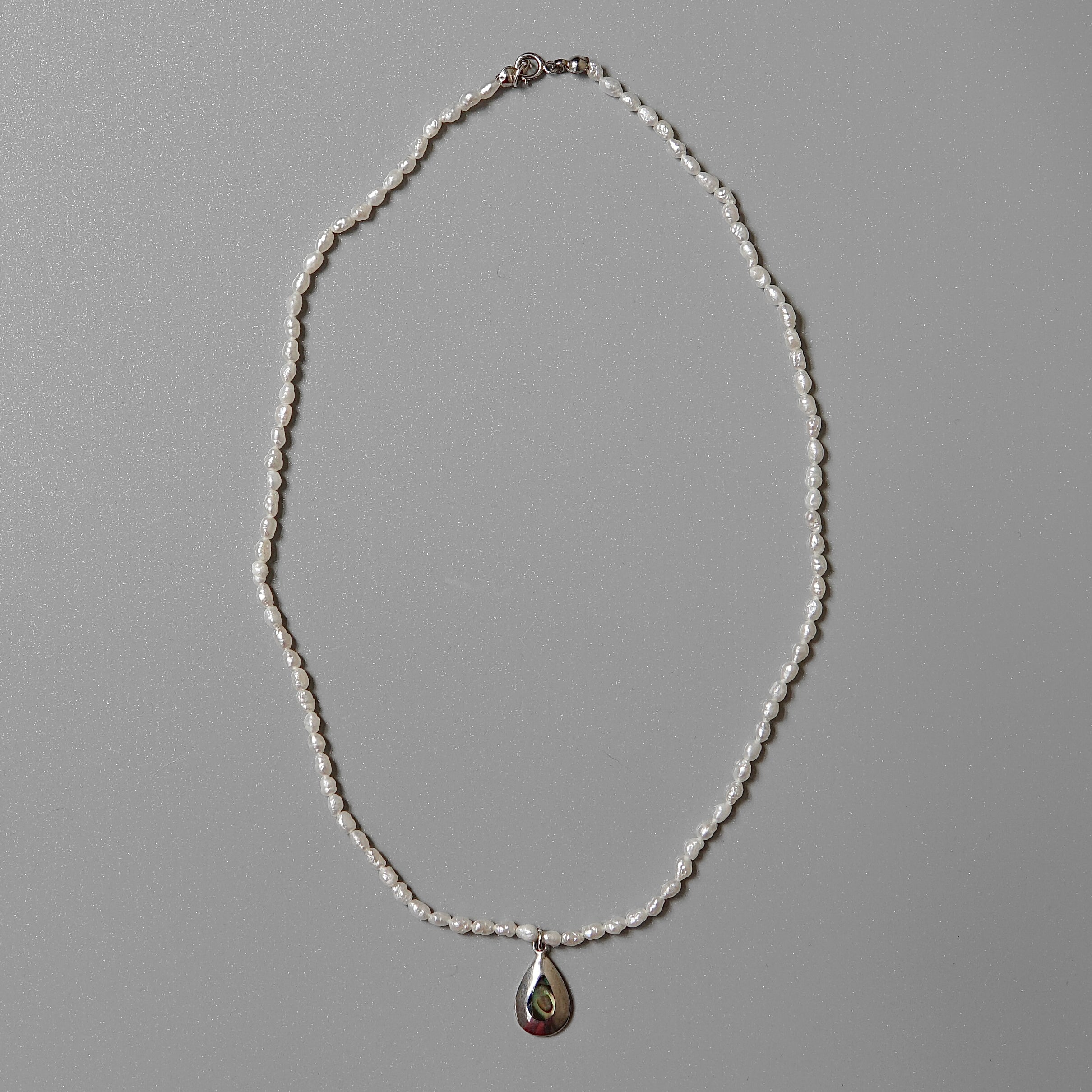 Pearl Abalone Necklace