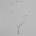 Blue Topaz Drop Necklace