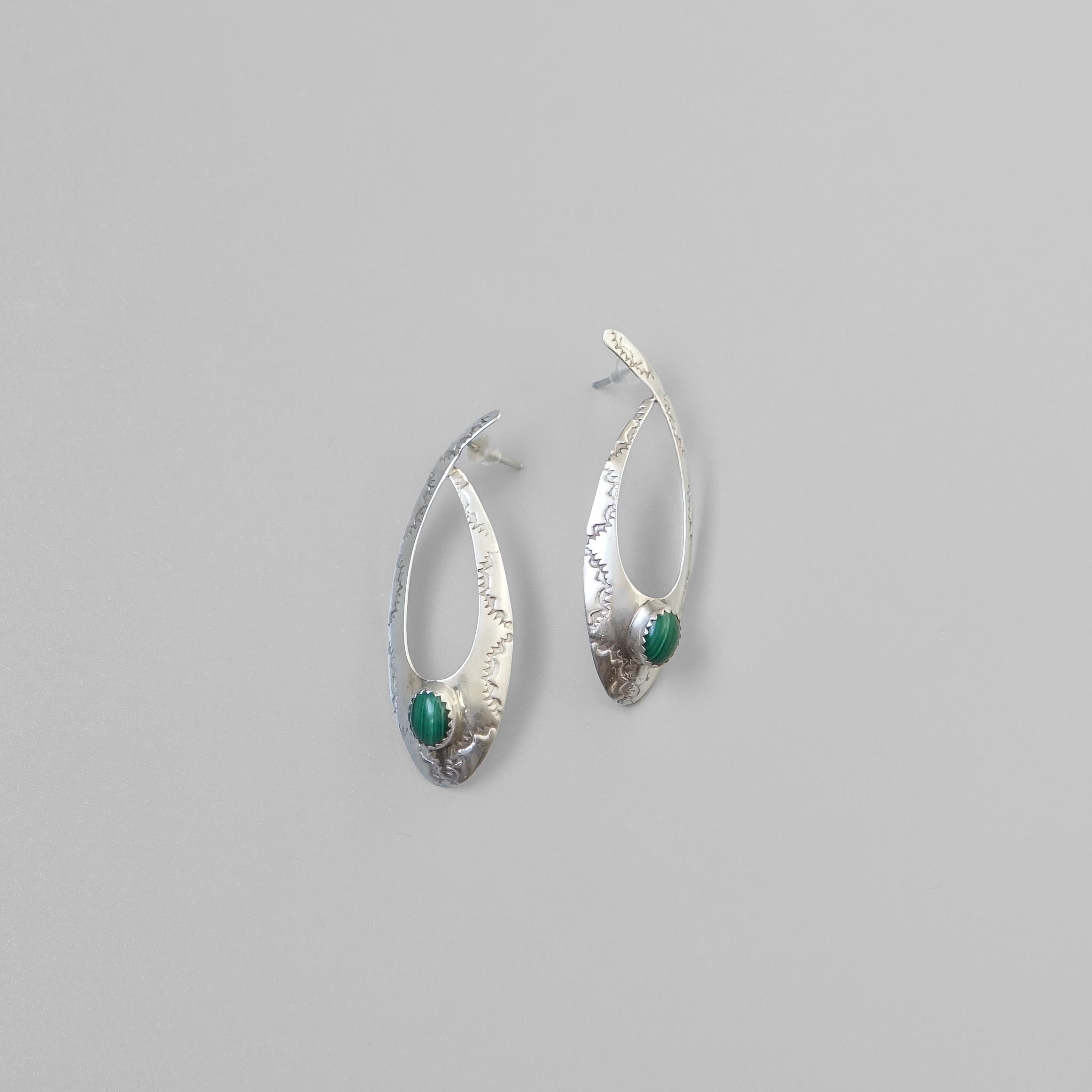 Southwestern Malachite Earrings