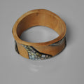 Mosaic Wood Bangle