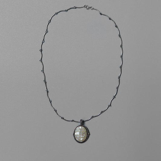 Pearl Mosaic Necklace