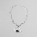 Wavy Hematite Collar