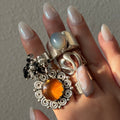 Moonstone Chunky Ring