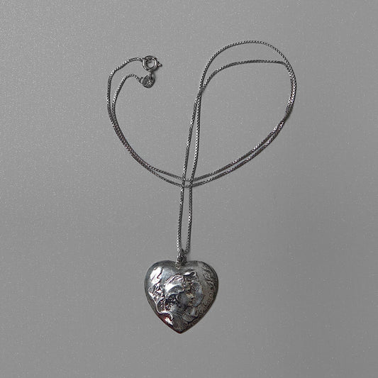 Nouveau Heart Necklace
