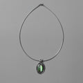 Green Cats Eye Necklace