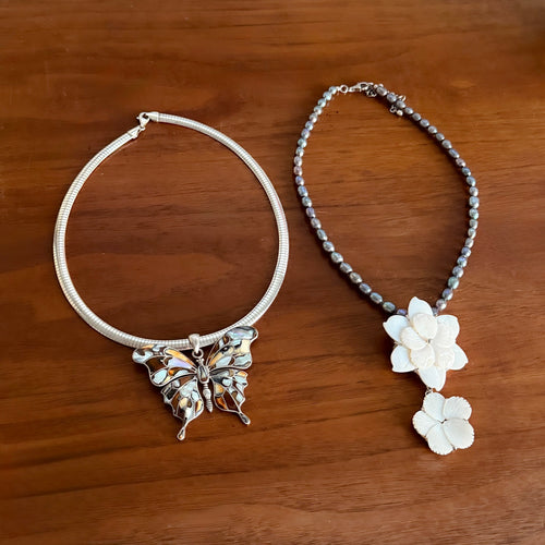 Butterfly Mosaic Necklace