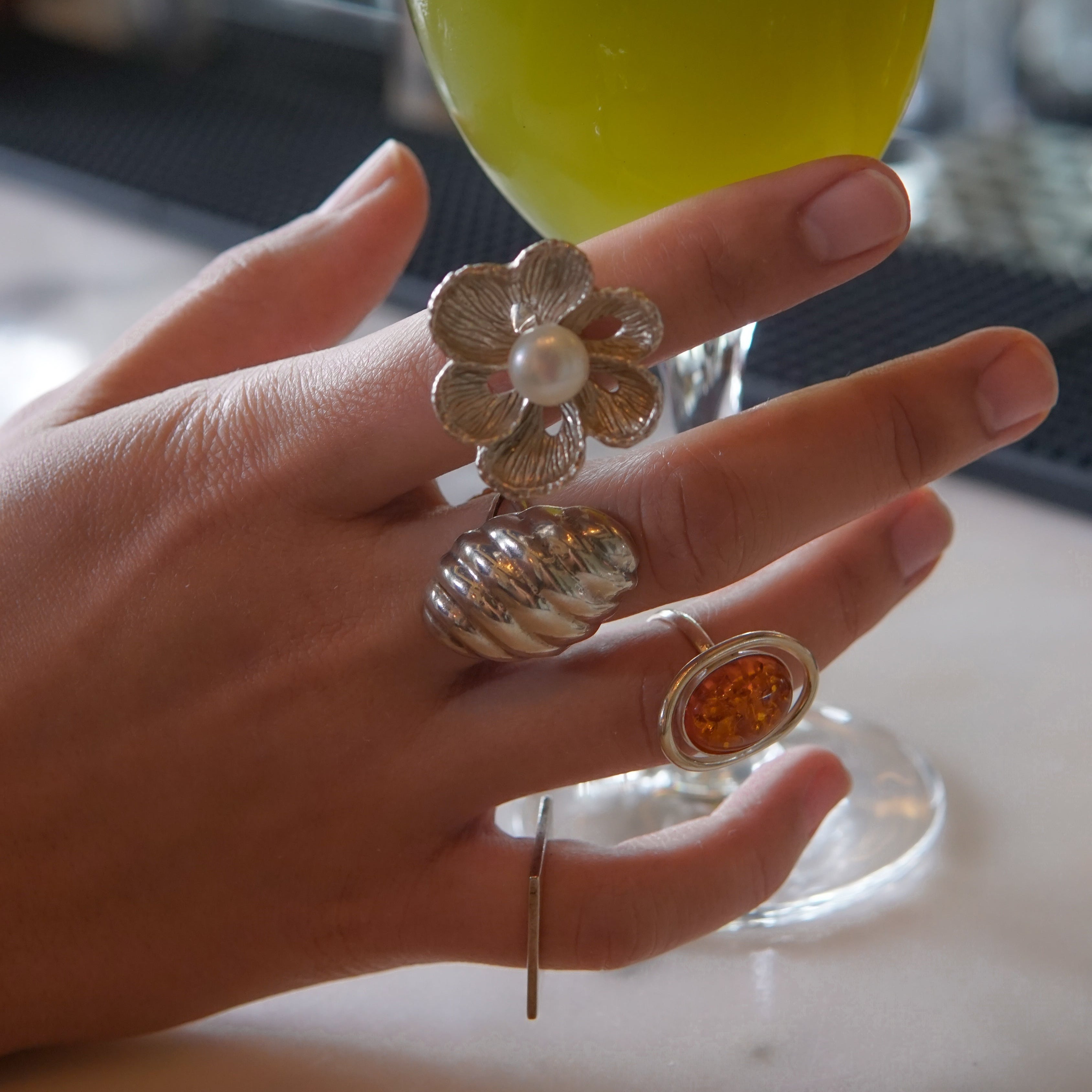 Amber Ring