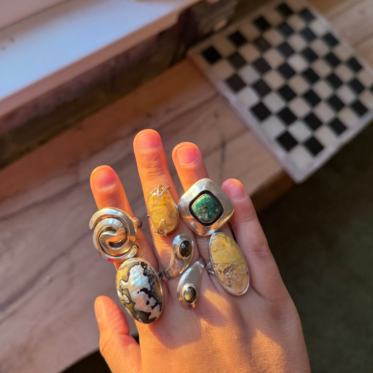 Abalone MOP Ring