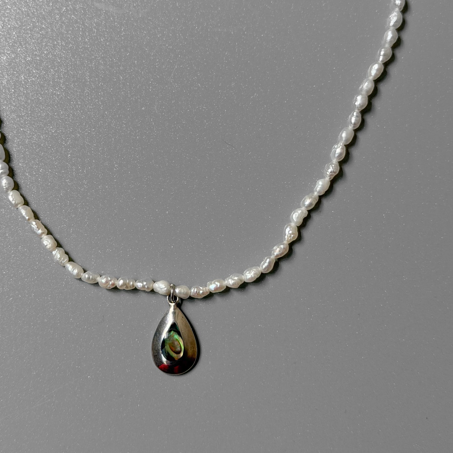 Pearl Abalone Necklace