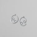 Spiral Drop Earrings
